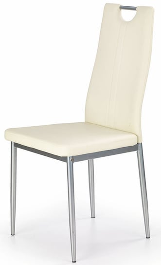 Krzesło tapicerowane PROFEOS Vulpin, kremowe, 59x44x97 cm Profeos