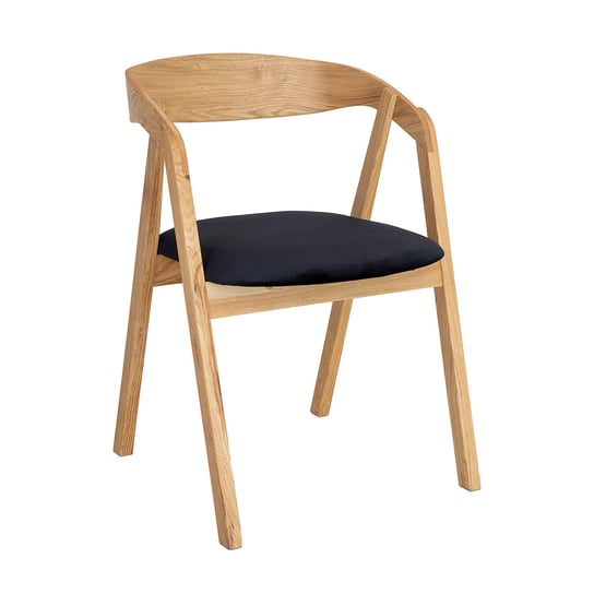 Krzesło Tapicerowane Skandynawskie Dąb Naturalny / Elplast Inna marka