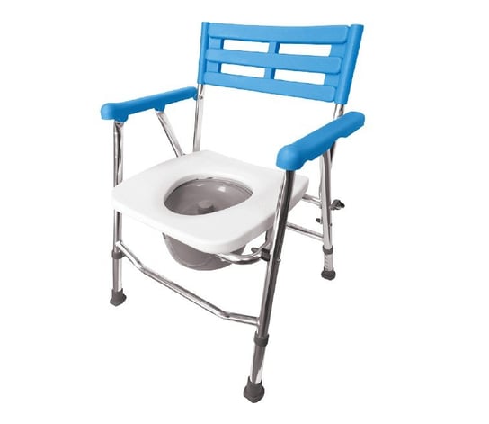 Krzesło toaletowo - prysznicowe składane PDS CARE