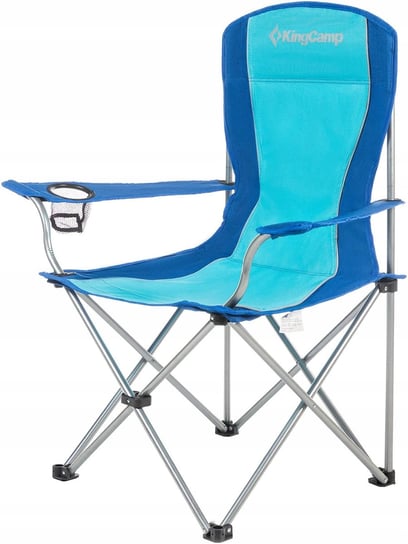 Krzesło Turystyczne Kempingowe Wędkarskie Składane King Camp Blue King Camp