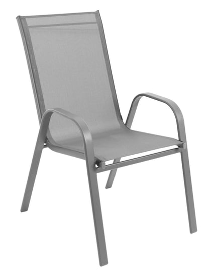 Krzesło TUTUMI POLO, jasnoszare, 80x57x41 cm Tutumi