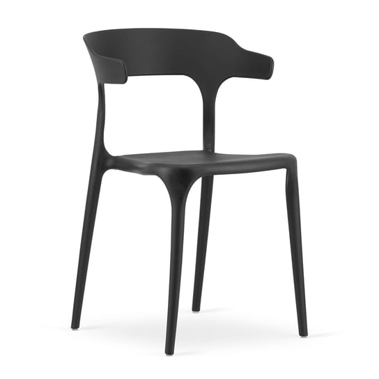 Krzesło ULME - czarne Leobert
