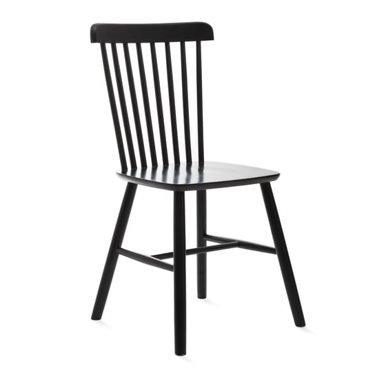 Krzesło VICI czarne 48x43x86 cm drewniane HOMLA Homla