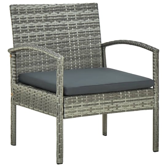 Krzesło VIDAXL, szare, 72x58x58 cm vidaXL