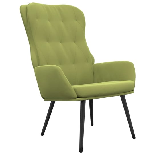 Krzesło wypoczynkowe z aksamitu, 70x77x98 cm, jasn Inna marka