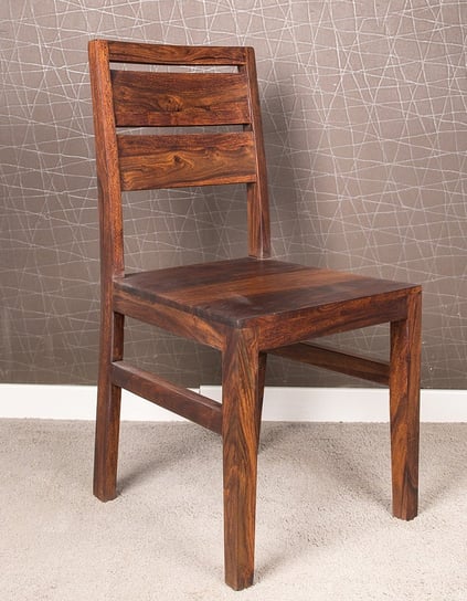 Krzesło z drewna Oiled Matt Palisander Mandallin