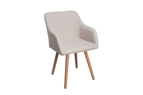 Krzesło z podłokietnikami Igloo Scandi beż 85cm (Z36824) INTERIOR