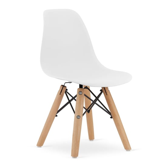 Krzesło ZUBI - białe Leobert