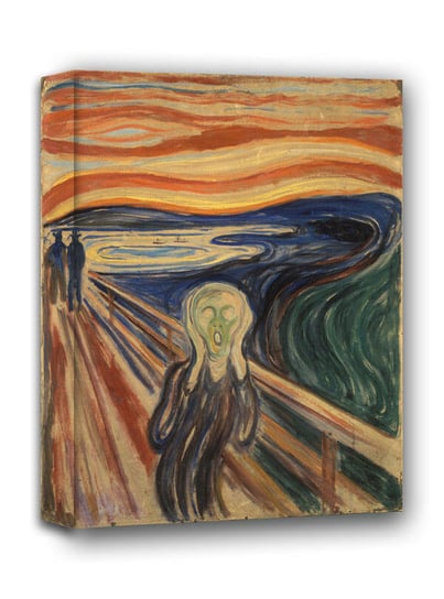Krzyk, Edvard Munch- obraz na płótnie 40x50 cm Galeria Plakatu