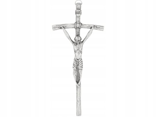 Krzyż Papieski Do Zawieszenia | Krzyż Ścienny 27Cm Metalowy | Wiszący | Moreli Inna marka
