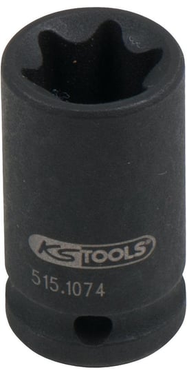 KS TOOLS 1/4" Nasadka udarowa Torx-E, krótki, E12 KS Tools