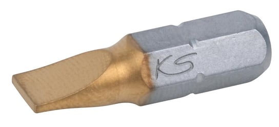 KS TOOLS 1/4" TiN Bit p?aski,25mm,4mm,5-ciopak KS Tools
