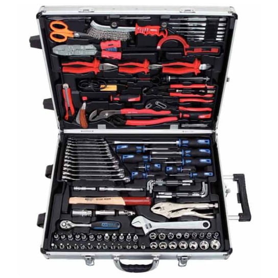 KS Tools 172-częściowy zestaw narzędzi z nasadkami i bitami CHROMEplus KS Tools