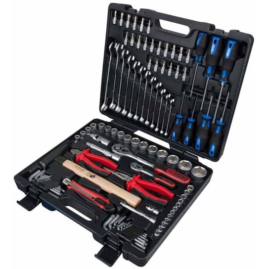 KS Tools 97-częściowy uniwersalny zestaw narzędzi z nasadkami i bitami KS Tools