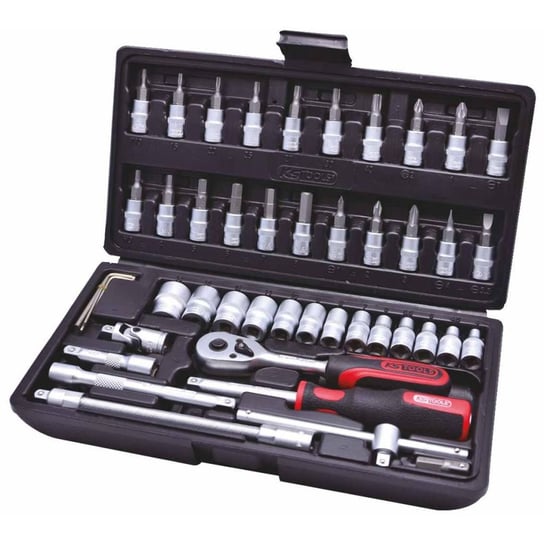KS Tools CLASSIC 48-częściowy zestaw kluczy, nasadek i bitów, 917.0648 KS Tools