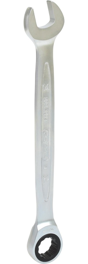 KS Tools 11 Mm Durchgangsnuss – 14 Mm Antrieb, Phosphatiert, Für Maschinenbetrieb