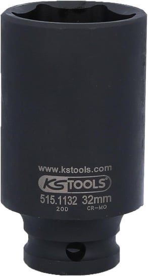 KS TOOLS Gniazdo silowe szesciokatne, dlugie,32mm, 1/2" KS Tools