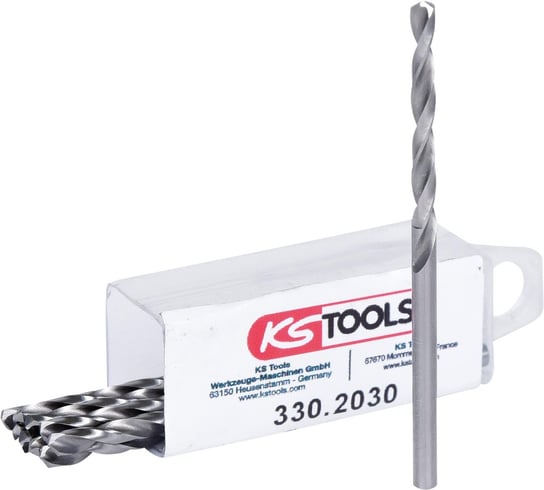 KS TOOLS HSS-G Wiertlo spiralne, 3mm, 10-ciopak KS Tools