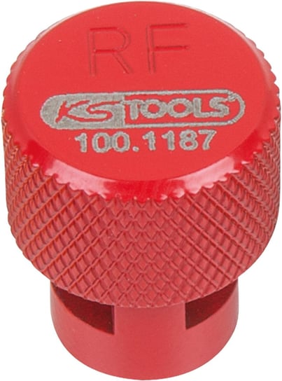 KS TOOLS TPMS odpowietrzacz opon, czerwony, z przodu po prawej stronie KS Tools