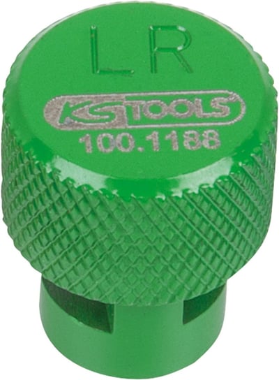 KS TOOLS TPMS odpowietrzacz opon, zielony, z ty?u po lewej stronie KS Tools