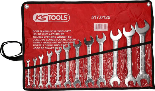 KS TOOLS Zestaw kluczy plaskich, 12-szt, 6x7-30x32mm KS Tools