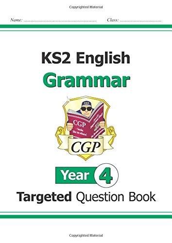 KS2 English Targeted Question Book: Grammar - Year 4 Cgp Books