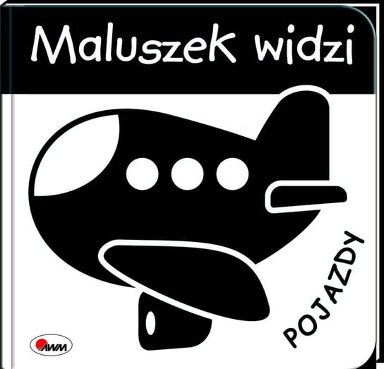 KSIĄŻECZKA Harmonijkowa Maluszek Widzi POJAZDY Kontrastowe BARWY Książka Opracowanie zbiorowe