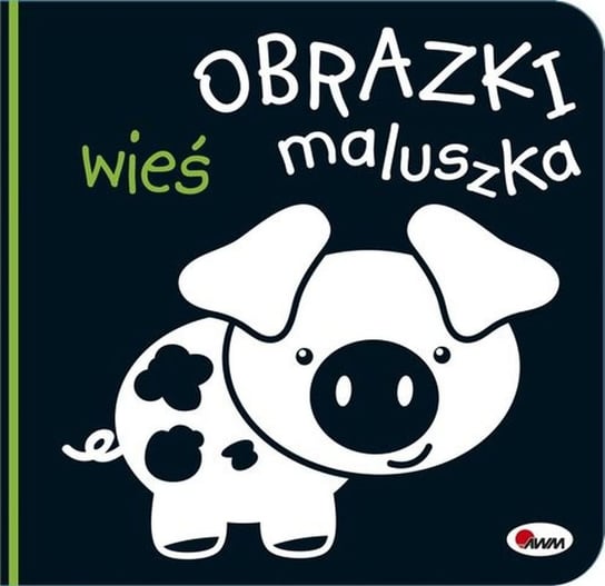 KSIĄŻECZKA Harmonijkowa Obrazki Maluszka WIEŚ Kontrastowe BARWY Książka Kozera Piotr