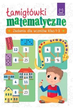 Książeczka Łamigłówki matematyczne. Zadania dla uczniów klas 1-3 Inna marka