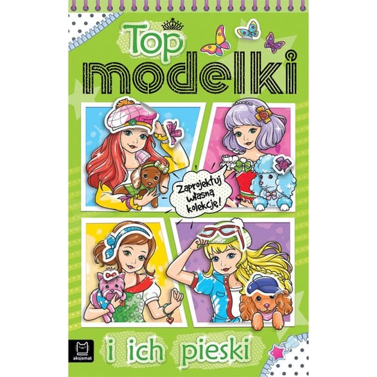 Książeczka Top modelki i ich pieski Inna marka