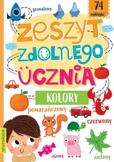 Książeczka Zeszyt zdolnego ucznia Kolory Books and fun Books And Fun