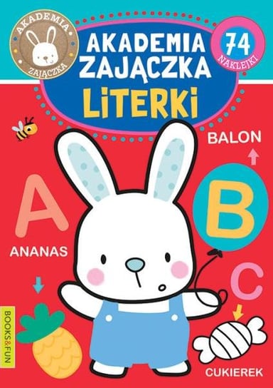 Książka Akademia Zajączka. Literki. Books and fun Inna marka