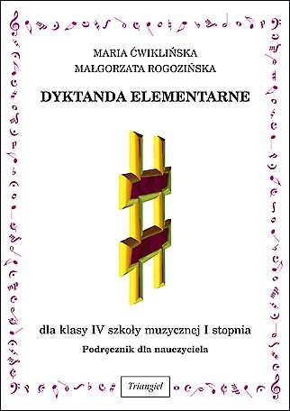 Książka Dyktanda elementarne IV, podręcznik nauczyciela/TRIANGIEL TRIANGIEL