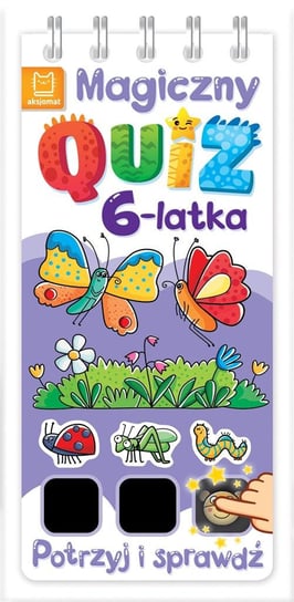 Książka Magiczny Quiz 6-Latka. Potrzyj I Sprawdź! Inna marka