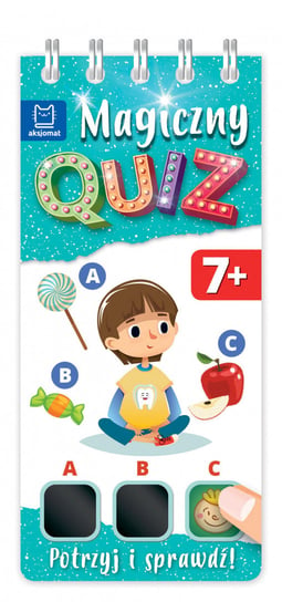 Książka Magiczny Quiz 7-Latka. Potrzyj I Sprawdź! Inna marka