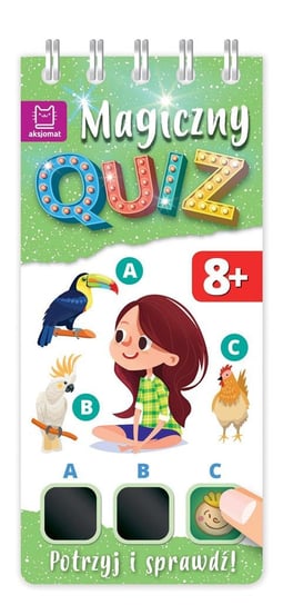 Książka Magiczny Quiz 8-Latka. Potrzyj I Sprawdź! Inna marka