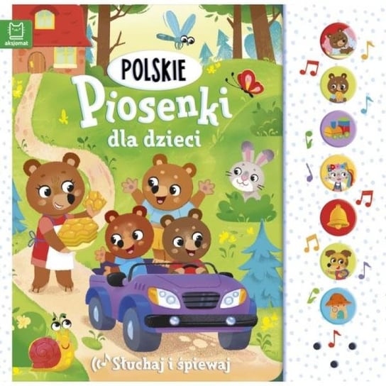 Książka Polskie Piosenki Dla Dzieci. Słuchaj I Śpiewaj. Wydanie Ii Inna marka