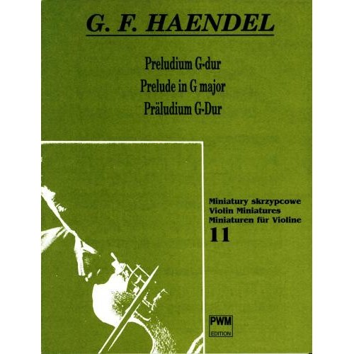 Książka - Preludium G-dur MS 11, Haendel/PWM PWM