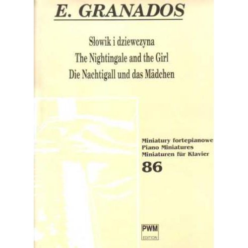 Książka - Słowik i dziewczyna MF 86, E. Granados/PWM PWM