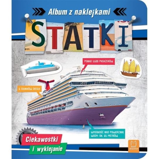 Książka Statki. Album Z Naklejkami. Ciekawostki I Wyklejanie Inna marka