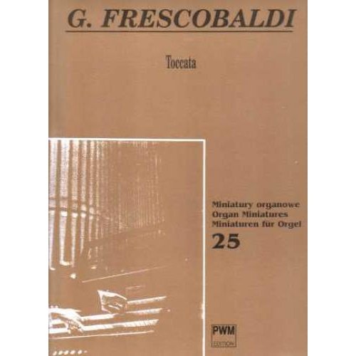 Książka - Toccata MO 25 Frescobaldi/PWM PWM