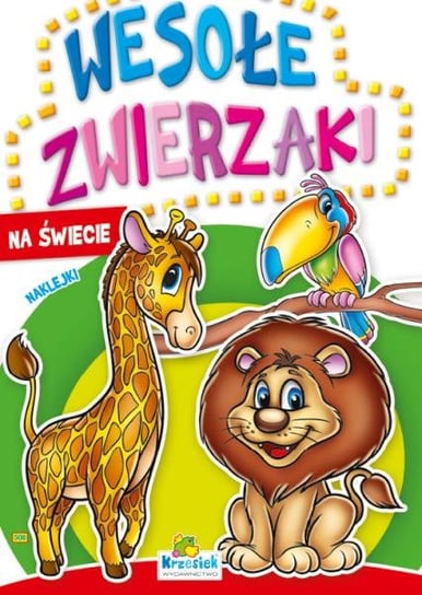 Książka Wesołe Zwierzaki. p20 KRZESIEK, mix cena za 1szt. Krzesiek