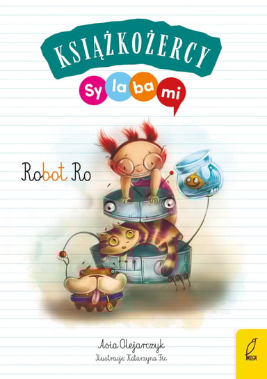 Książkożercy Sylabami robot Ro Olejarczyk Joanna