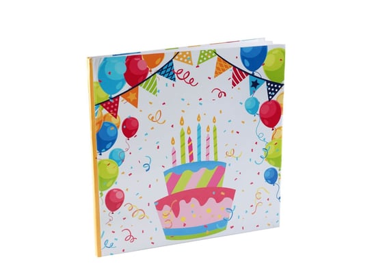 Księga gości urodzinowych Tort i baloniki SANTEX