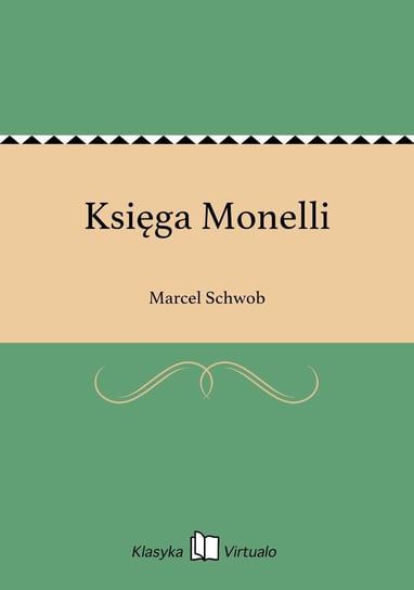 Księga Monelli Schwob Marcel