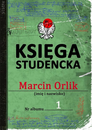 Księga studencka Orlik Marcin