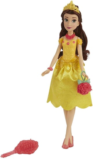 Księżniczki Disney Piękna i Bestia lalka Bella + akcesoria Hasbro