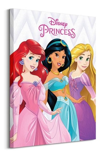 Księżniczki Disneya Ariel, Jasmine and Rapunzel - obraz na płótnie Disney