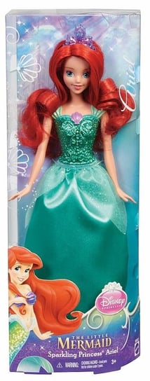 Księżniczki Disneya, Błyszczące księżniczki, lalka Arielka, BBM22 Mattel