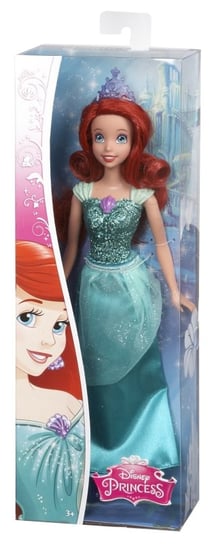 Księżniczki Disneya, Błyszczące księżniczki, lalka Arielka CFB82/CFB74 Mattel